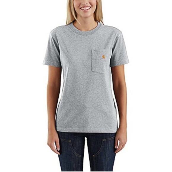 Carhartt Women's Loose Fit Heavyweight Short-Sleeve‎ Size S NWT - Picture 1 of 6